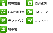 設備アイコンのご説明